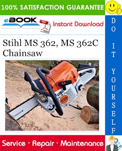 Stihl MS 362, MS 362C Chainsaw Service Repair Manual – PDF Download