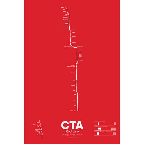 Exploring The Cta Red Line Map: A Comprehensive Guide - 2023 Calendar Printable