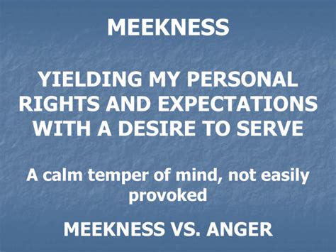 Meekness