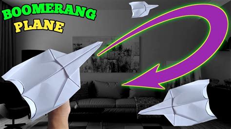 How To Make Plane Boomerang - Boomerang Plane King (23) - YouTube