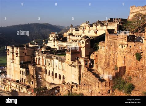 Bundi Palace, Rajasthan, India Stock Photo - Alamy