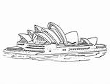 The Sydney Opera House coloring Page  Download Print Or Color Online sketch template