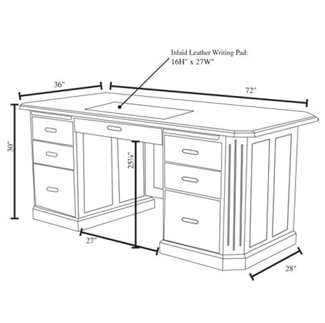 proyectolandolina: Executive Office Desk Dimensions