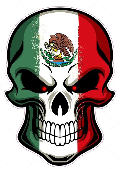 Mexican Skull Decal | Skull decal, Mexican skulls, Skull icon