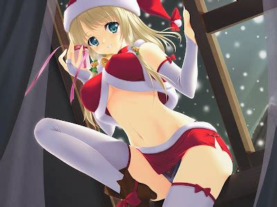 Christmas Anime Girl - Wallpaper HD - beautiful desktop wallpapers 2014