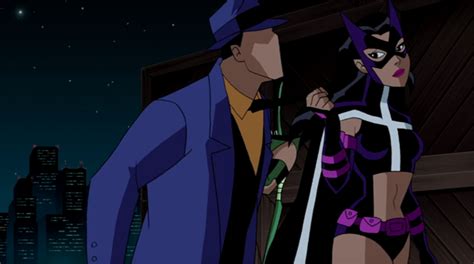 Question and Huntress | Justice league animated, Comic book girl, Batman funny