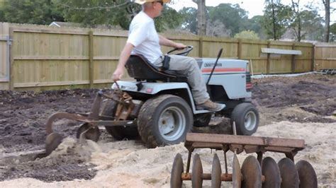 Sears Garden Tractor Cultivator at Craftsman Tractor