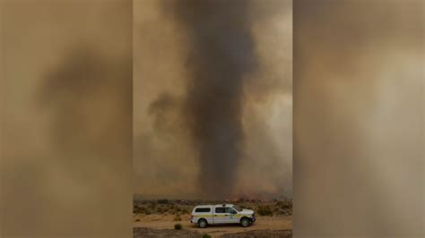 York Fire in Nevada and California spawns 'fire whirls' | CNN