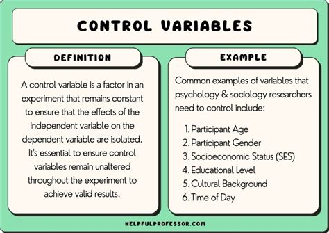 25 Control Variables Examples (2024)