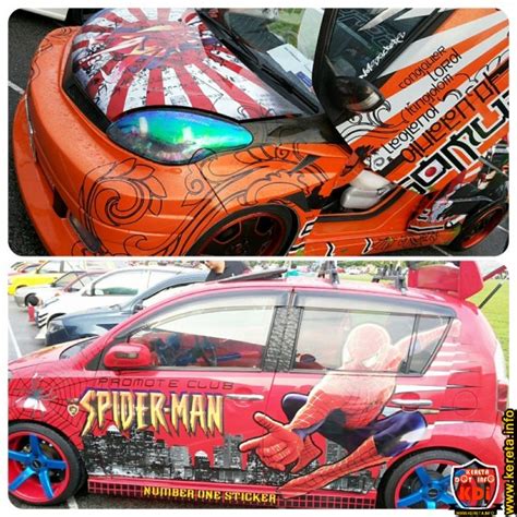 MYVI SAMURAI VS MYVI SPIDERMAN? CUSTOM MODIFIED MYVI AUTOSHOW GALLERY