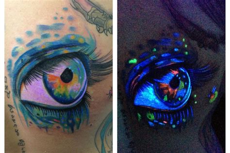 16 Glow in the Dark Tattoos that Light Up the Night | Black light tattoo, Dark tattoo, Epic tattoo