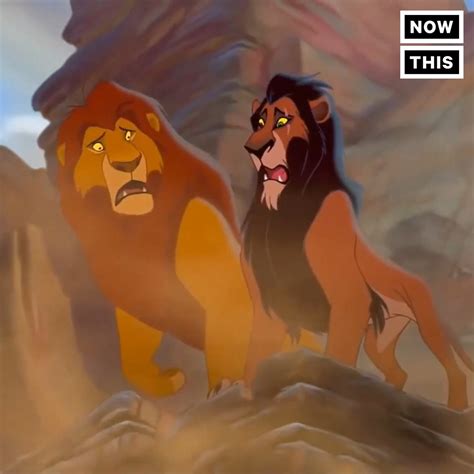 Everything is a lie: Mufasa and Scar from 'The Lion King' aren't actually brothers | NowThis ...