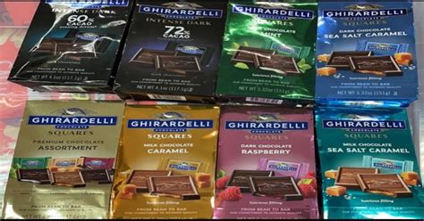 Ghirardelli Squares (History, Flavors & Commercials) - Snack History