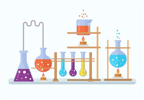 Illustration vectorielle de chimie laboratoire 224380 - Telecharger Vectoriel Gratuit, Clipart ...