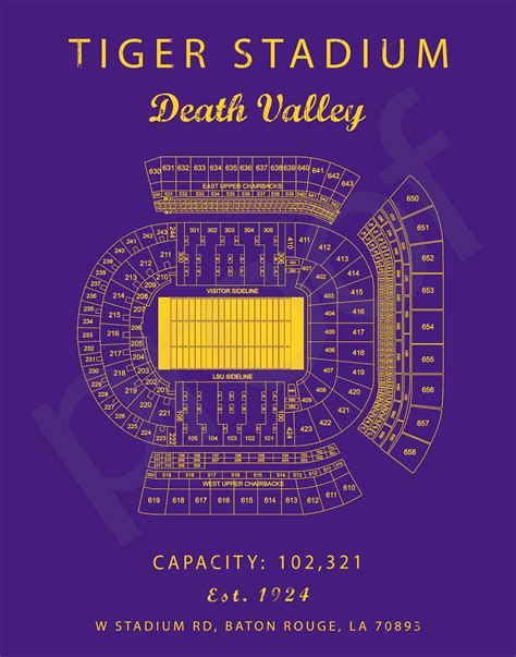 Lsu Tiger Stadium Virtual Seating Chart