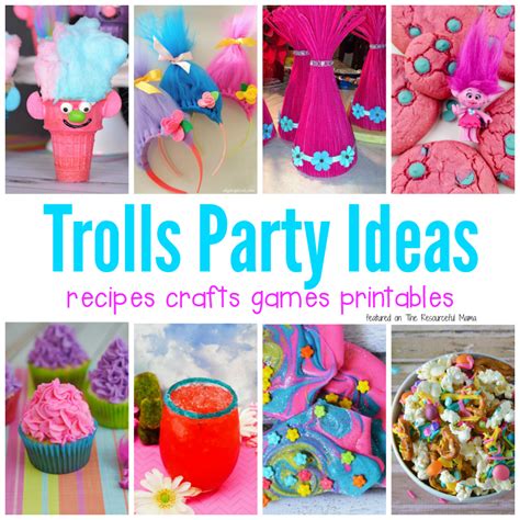 Fun Filled Trolls Party Ideas - The Resourceful Mama