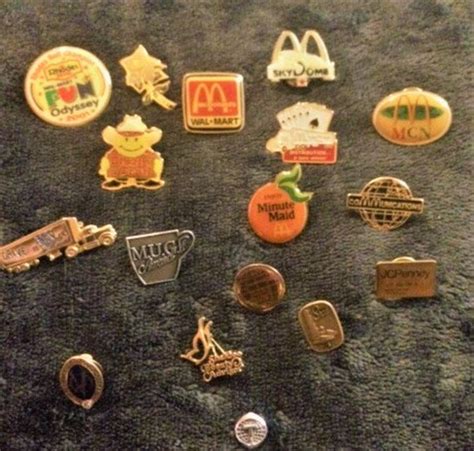 Employee Lapel Pins Award Pin Backs Collectors McDonald's | Etsy