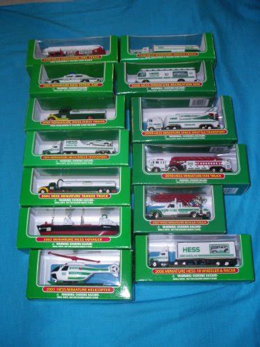 Complete Set of Hess Mini Trucks 1998-2012 | Pricepulse