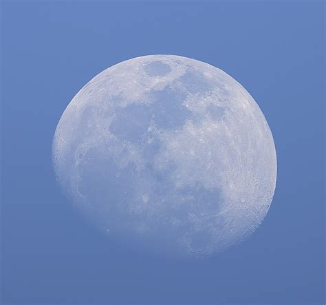 The Moon during the Day on April 11th, 2014 | Taken with a C… | Flickr