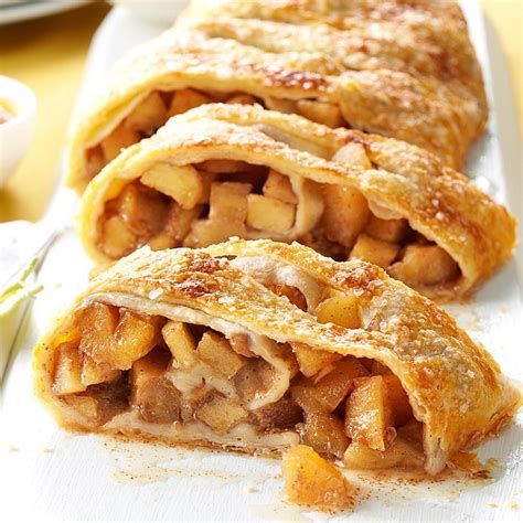 Caramel Apple Strudel Recipe | Taste of Home