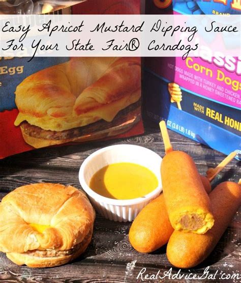 Apricot Mustard Dipping Sauce For Your State Fair® Corn Dogs | Savory ...