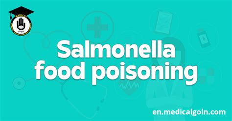 Salmonella food poisoning - Medical Gurukul, GOLN | English