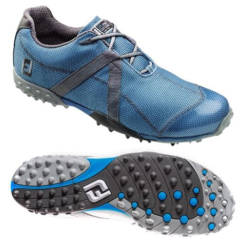 Footjoy Mens M Project Spikeless Blue/ Grey Golf Shoes - 15827589 - Overstock.com Shopping - Top ...