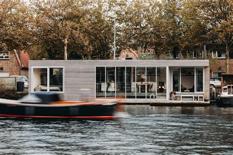 Nevels Pellet Stoves: 8 Modern Houseboats and Floating Homes That Will ...