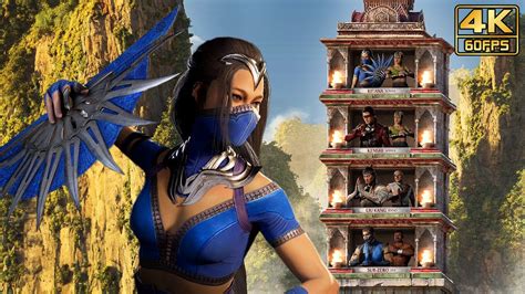 Mortal Kombat 1 (PS5) KITANA Klassic Towers Gameplay @ 4K 60ᶠᵖˢ - YouTube