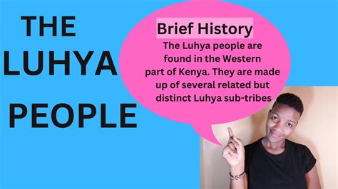 A brief History of The Luhya People || Learn LUHYA Language of Kenya # ...