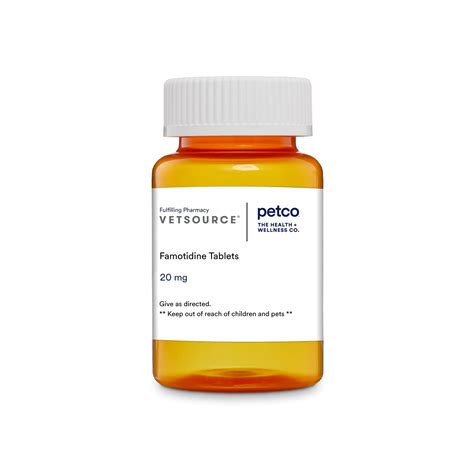 Famotidine 20 mg, 100 Tablets | Petco