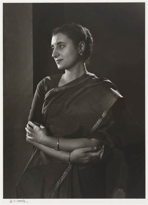 NPG P490(34); Indira Gandhi - Portrait - National Portrait Gallery