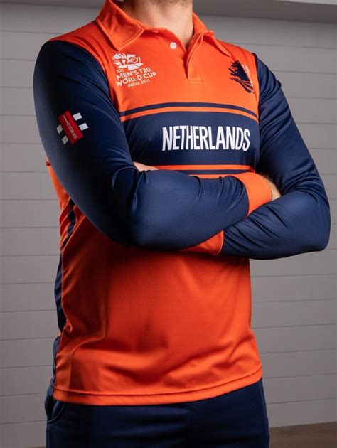 New Netherlands T20 World Cup Jersey 2021 | Gray Nicolls Holland Cricket Shirt 2021 | The ...