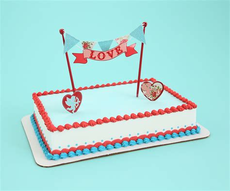 Bakery Crafts Love Cake Banner Kit with Sprinkles | Bakery crafts, Cake ...