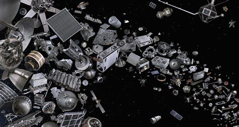 ESA - Stunning images reveal the threat of space debris