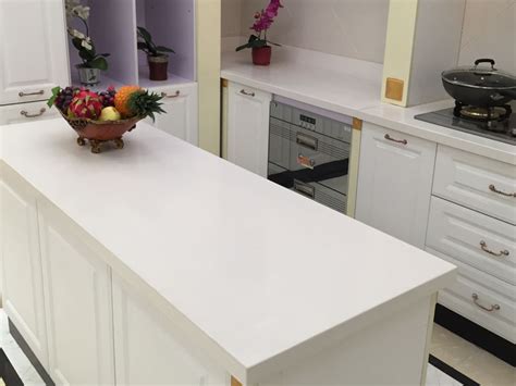 Supply Solid vena pure white quartz countertops Wholesale Factory - XIAMEN U-META NEW MATERIAL ...