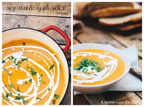 Squash & Apple Soup | Raising Sugar Free Kids