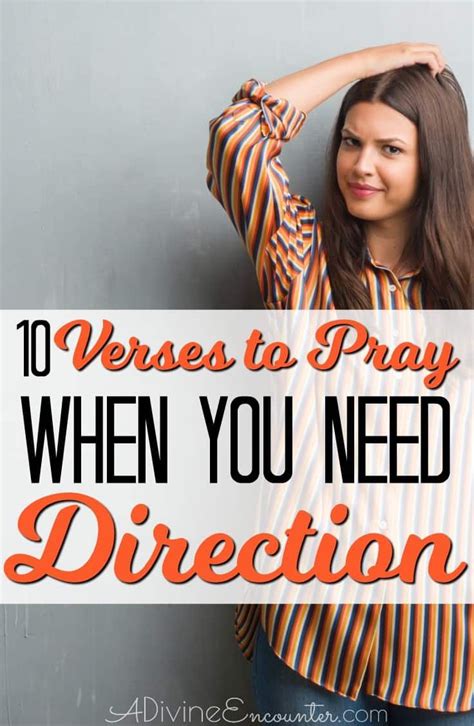 Prayer for god s direction using scripture for guidance – Artofit