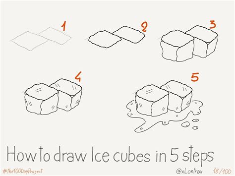 How To Draw An Ice Cube