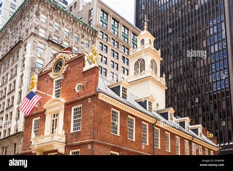 Old State House, State Street, Boston, Massachusetts, USA Stock Photo - Alamy