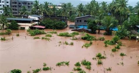 Massive flooding in Maharashtra’s Chiplun after torrential rainfall