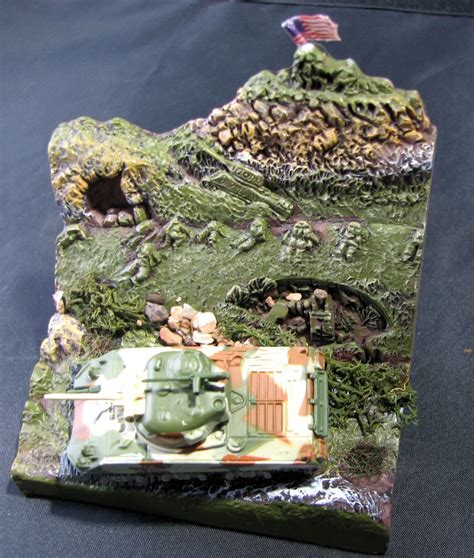 Diorama 1/64 Scale POCKET DIORAMA WW2 75th Anniversary of D-day battle ...