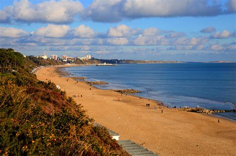 beautiful UK beach Poole Dorset on the south coast Photograph by Charlesy - Fine Art America