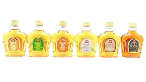 Crown Royal Miniature Whiskey Collection 6 x 50ML in 2021 | Crown royal ...