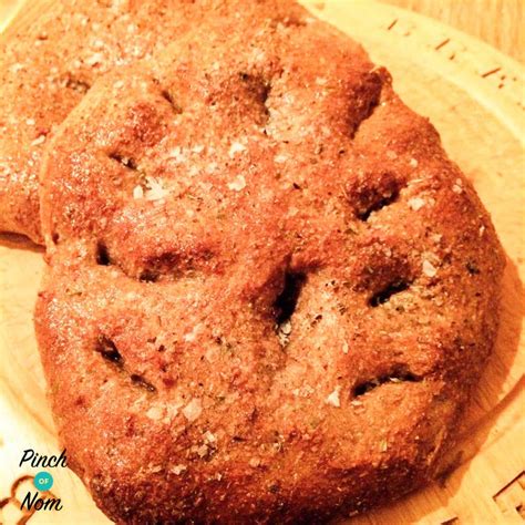 Fougasse Bread - Pinch Of Nom Slimming Recipes