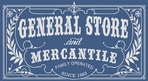 Vintage Mercantile Signs - Decorate with Nostalgia