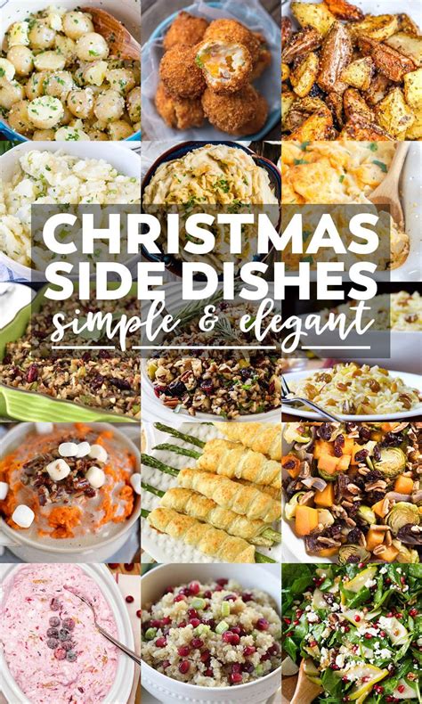 60 Best Christmas Side Dishes | Christmas food dinner, Christmas dinner sides, Easy christmas dinner