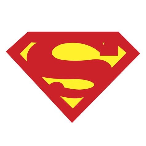 Red Black and White Superman Logo - LogoDix