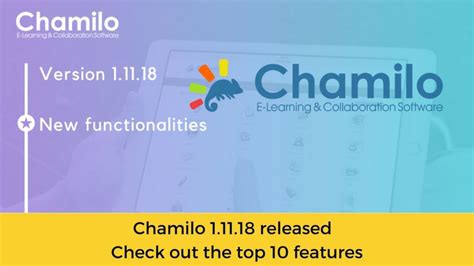 Chamilo 1.11.18 released - Check out the top 10 features - LMS Daily