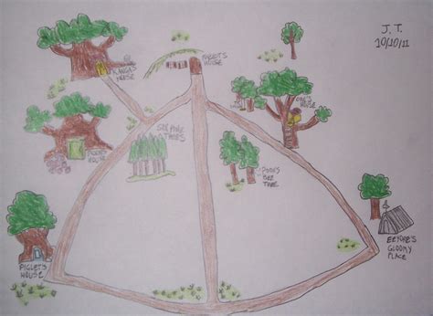 Map of the 100 Acre Wood by ChipmunkRaccoonOz on DeviantArt